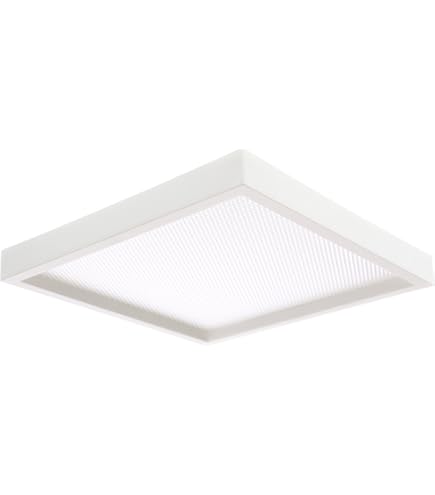 Lightolier S4S927K7X SlimSurface Square LED DownLight, Surface
